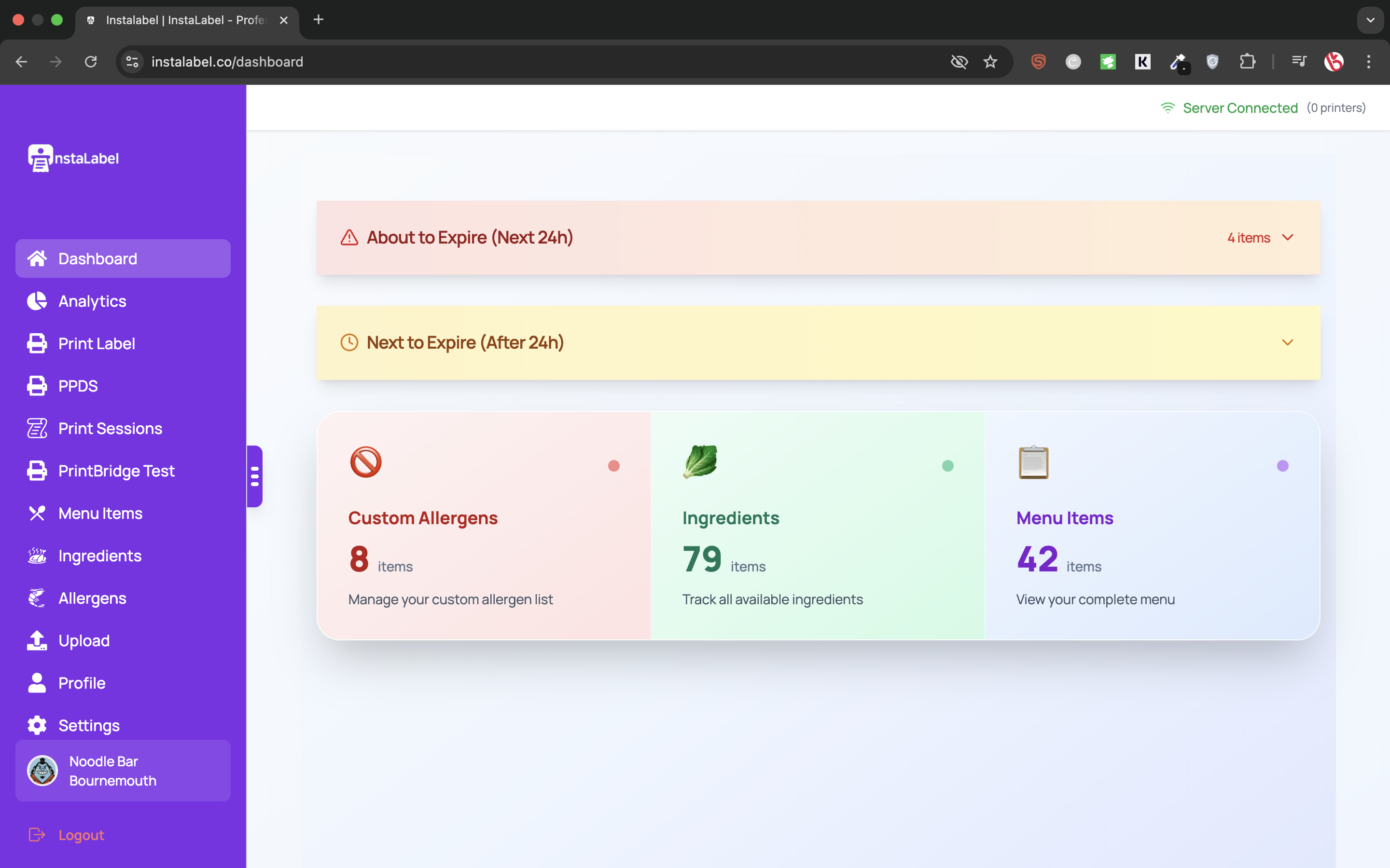 Dashboard